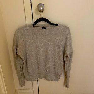 Gray sweater pull over